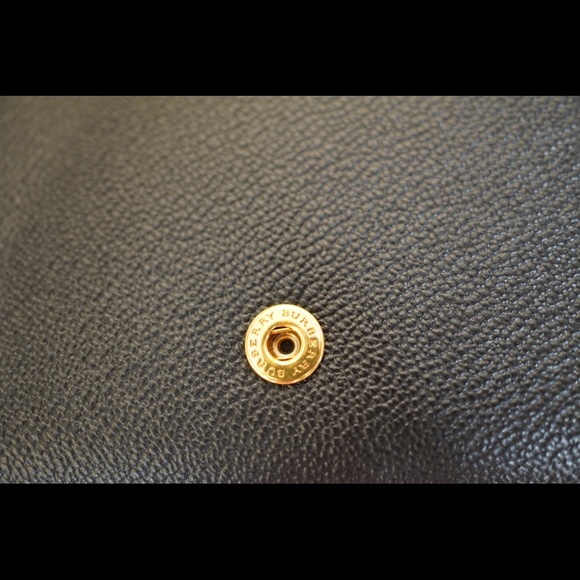 Burberry Cavendish Navy / Yellow Wallet NWT - Picture 8 of 8